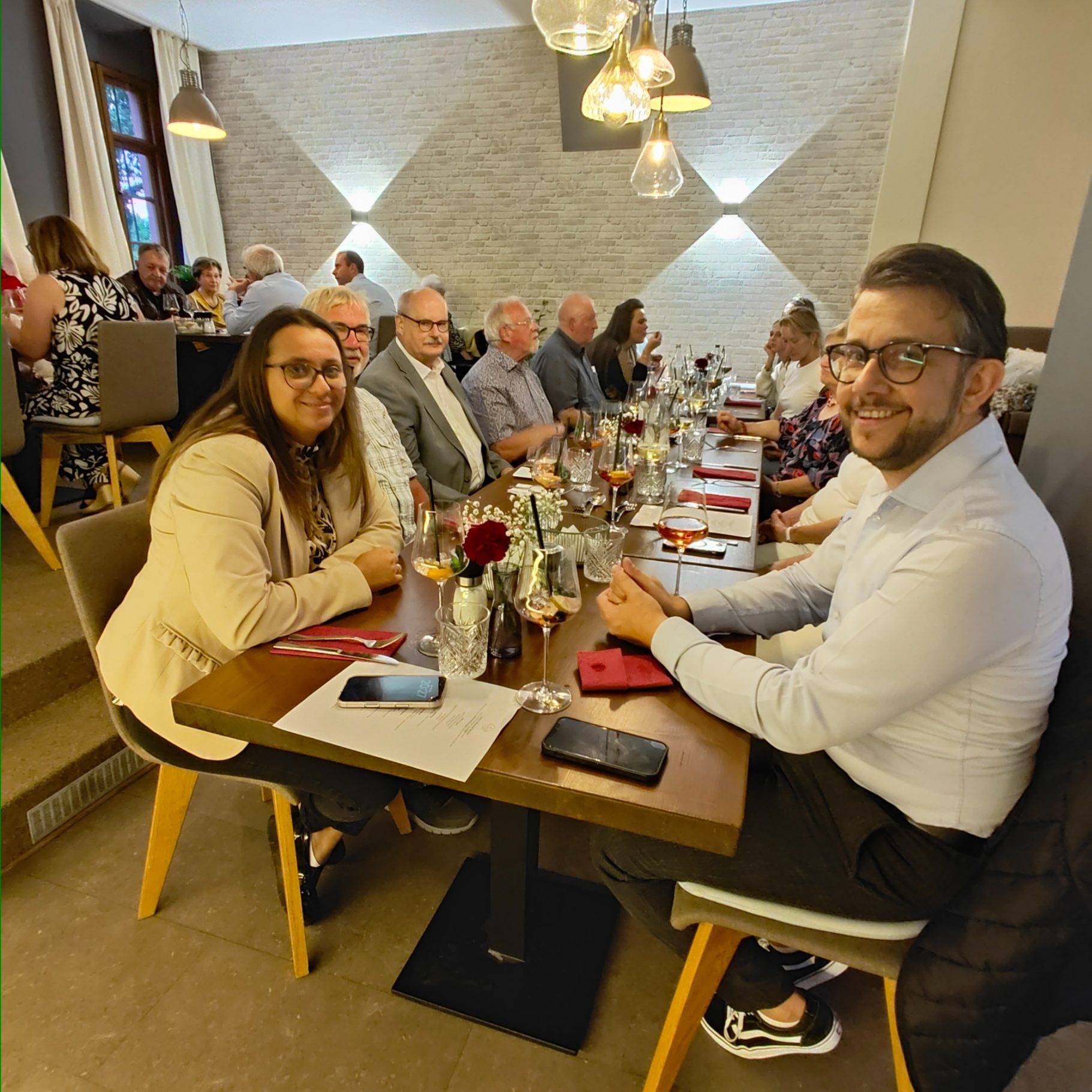 Abendessen im Brentanohaus