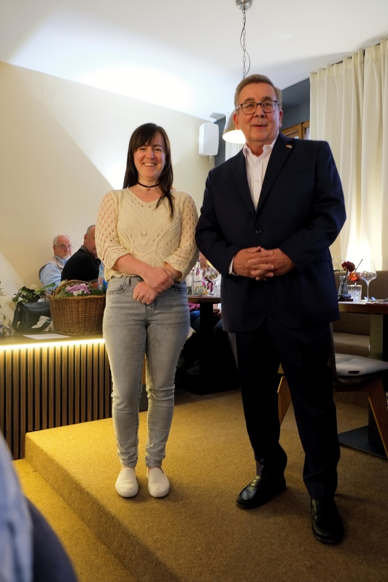 Sie sorgte für Verständigung: Unsere Dolmetscherin Nóra Rátky