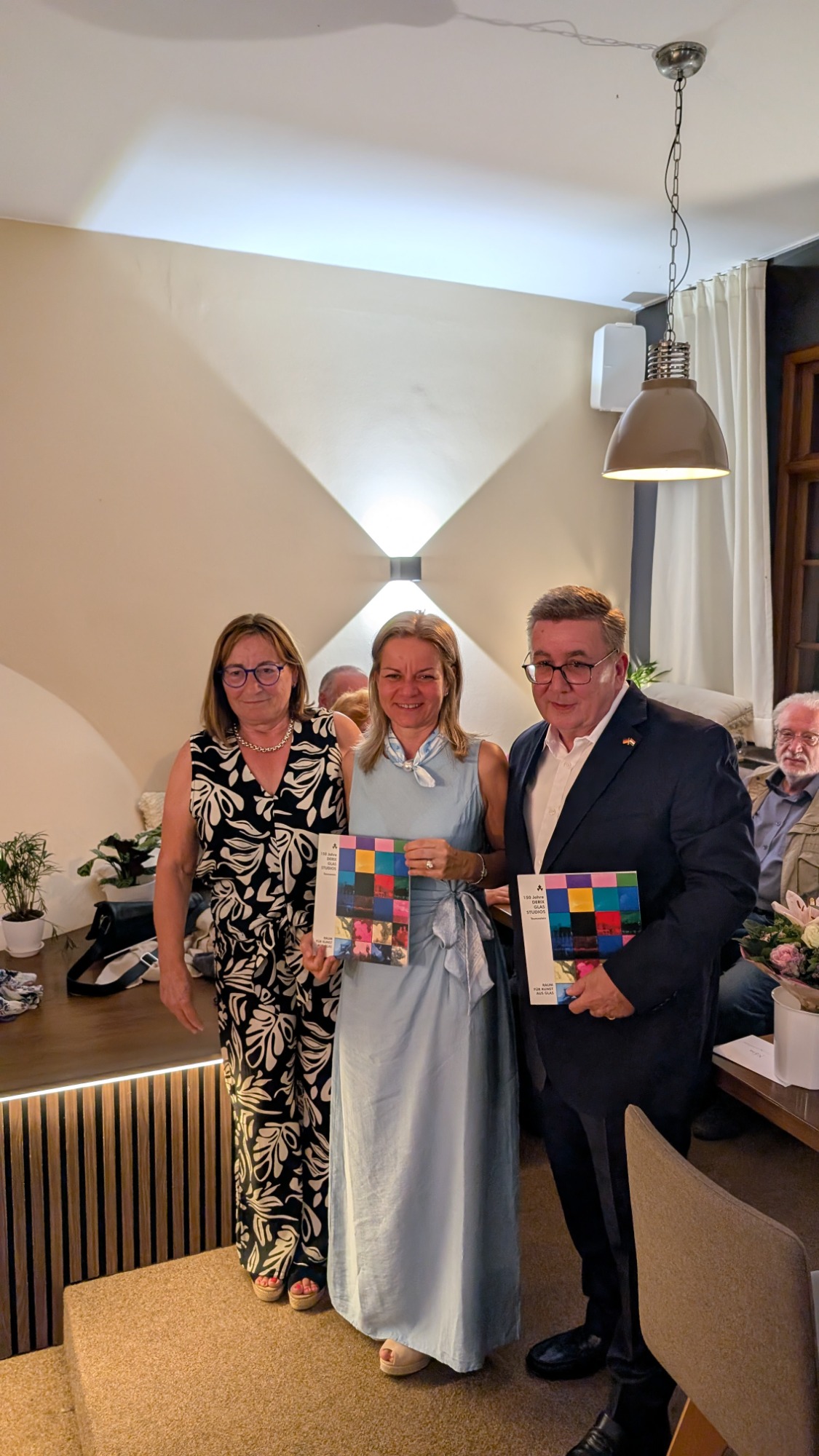 Evelyn Bleuel, Otilia Májer, Olaf Larsen-Schmidt